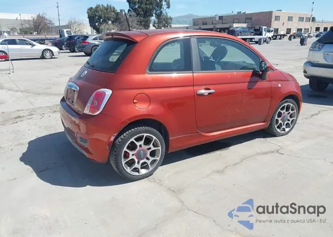 2013 Fiat 500 Sport from USA, damaged, VIN 3C3CFFBR3DT531670